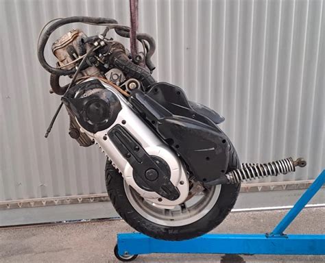 Dettaglio motore Piaggio Beverly 500