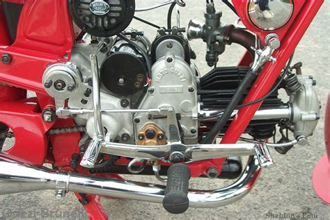 Dettaglio del motore Moto Guzzi Airone