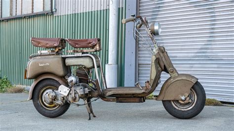 Lambretta vintage in officina