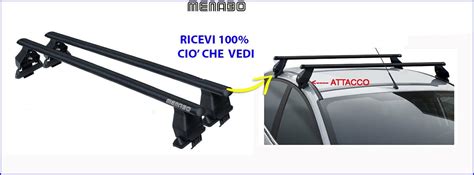 Lancia Lybra SW con barre portatutto sul tetto