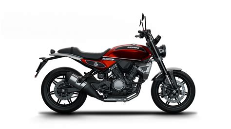 Vista laterale di una Moto Morini 3½