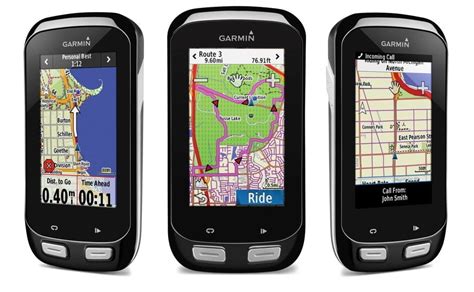 Mappa dettagliata del percorso su Garmin Edge 1000