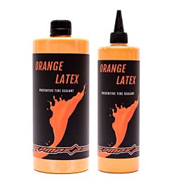 Goccia di liquido sigillante tubeless che cade su una superficie