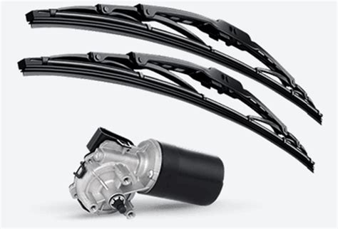 Illustrazione dettagliata del meccanismo a leveraggi dei tergicristalli di un'auto