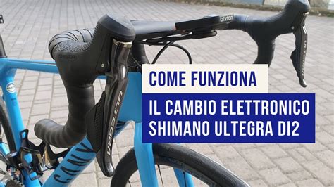 Schema di funzionamento del cambio elettronico Shimano Di2