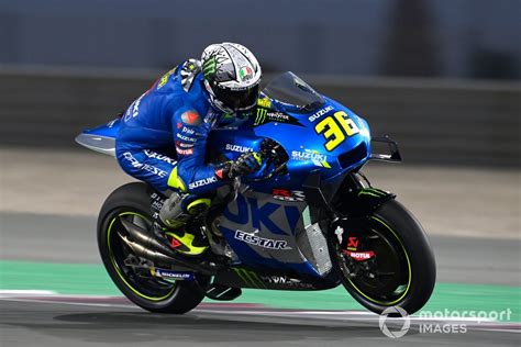 Joan Mir in azione con la Suzuki in MotoGP
