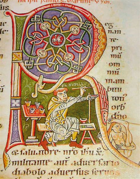 Manoscritto medievale con diagrammi astronomici