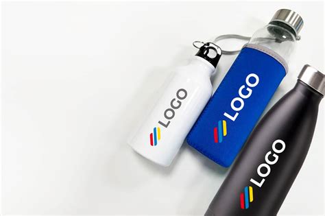 Borracce in alluminio personalizzate con logo aziendale