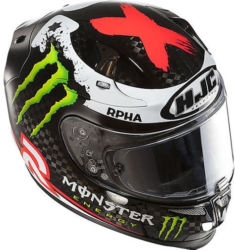 Jorge Lorenzo con casco HJC