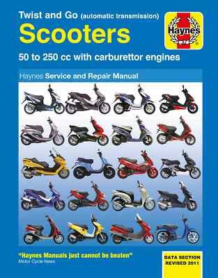 Manuale di officina di uno scooter