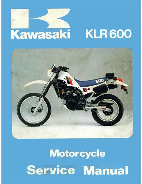 Schema elettrico Kawasaki KLR 600 dettaglio