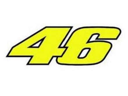 Valentino Rossi con il numero 46