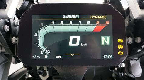 Strumentazione digitale della BMW K 1200 S