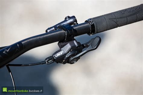 Manettino del cambio Shimano XTR con leva ergonomica