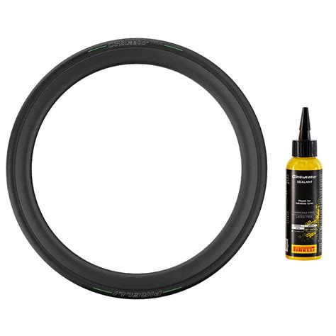 Schema di una gomma tubeless con liquido sigillante