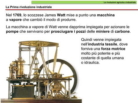 Illustrazione di James Watt con una delle sue macchine a vapore