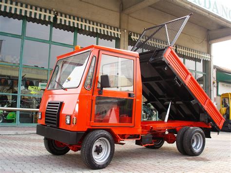 motocarro agricolo con cassone ribaltabile
