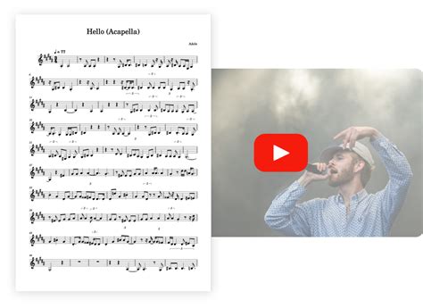 Partitura musicale con accordi