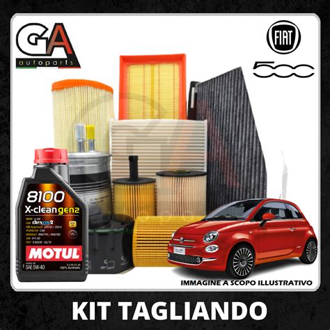 Componenti principali di un kit di tagliando per auto