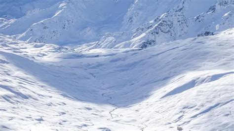 Il passo Gavia innevato