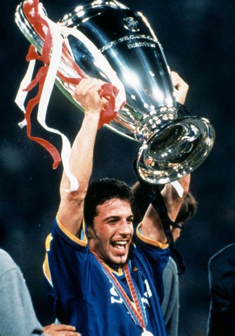 Alessandro Del Piero durante la finale di Champions League del 1996