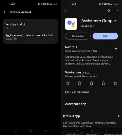 Icona di Google Assistant su uno smartphone