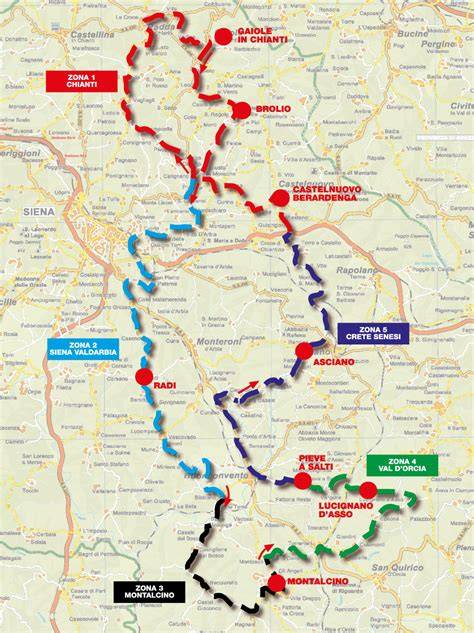 mappa percorso enduro toscana