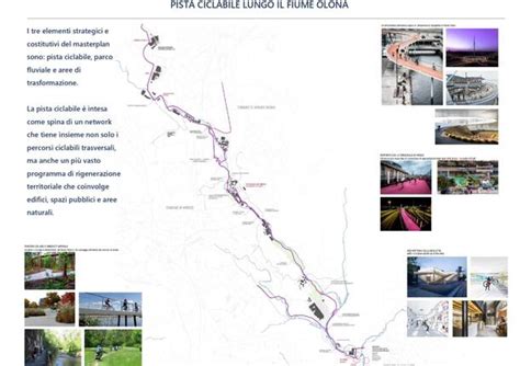 Mappa della Pista Ciclabile della Valle Olona