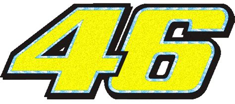 Bandiere gialle con il numero 46 a Tavullia