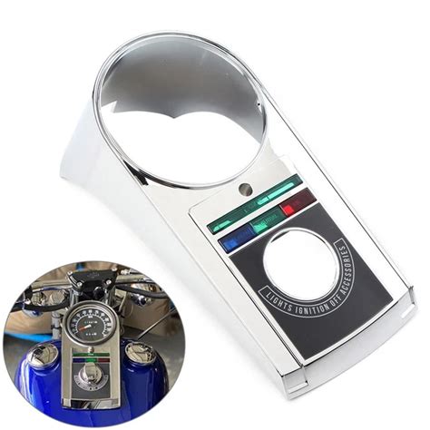 Tachimetro cromato su manubrio motocicletta classica