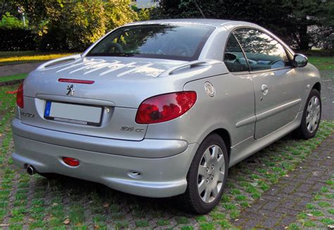 Peugeot 206 CC con tetto retrattile
