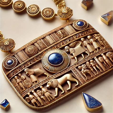 Gioielli in oro antico egiziano