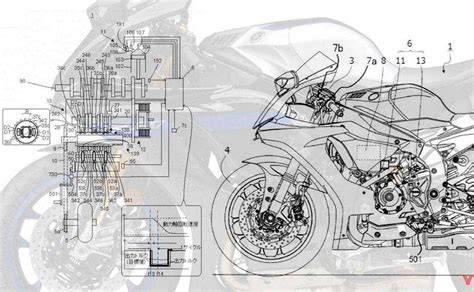 schema flusso cambio Yamaha R1