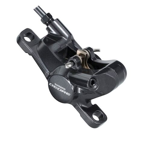 Shimano Deore M6000 caliper with disc rotor