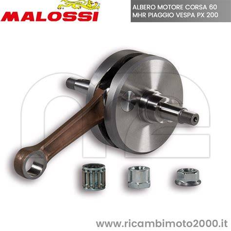 schema albero motore Malossi MHR Piaggio