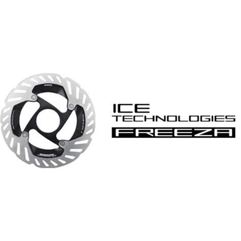 Sezione trasversale di un rotore Shimano con tecnologia Ice Technologies Freeza, evidenziando le alette radianti