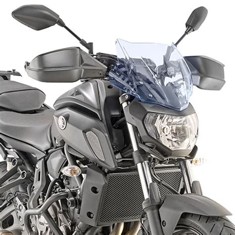 Schema di montaggio cupolino Yamaha MT-07