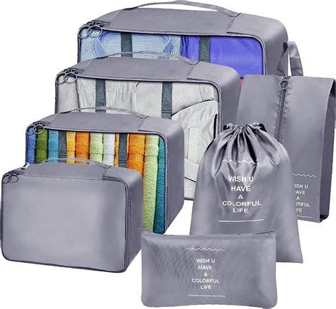Collezione di organizer per valigie