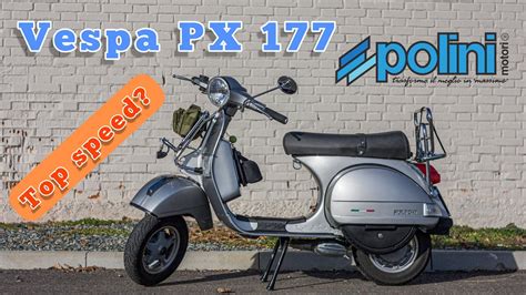 Vespa PX con kit Polini 177