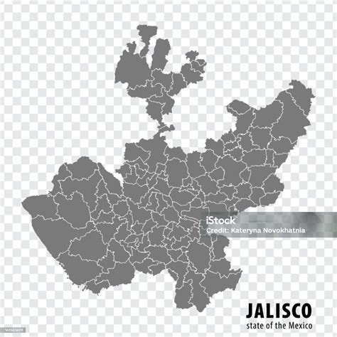 Mappa del Messico con evidenziato lo stato di Jalisco