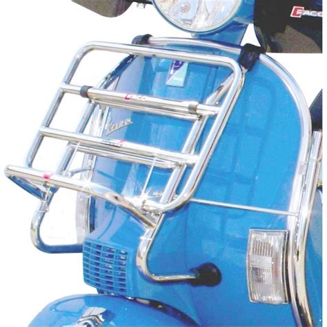 Vespa PX nero con portapacchi anteriore