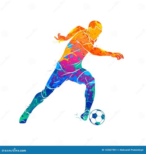 calciatore che corre