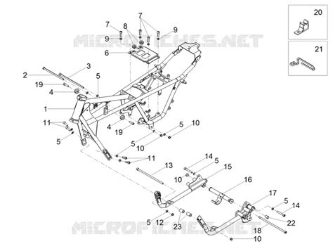 Schema telaio Moto Guzzi