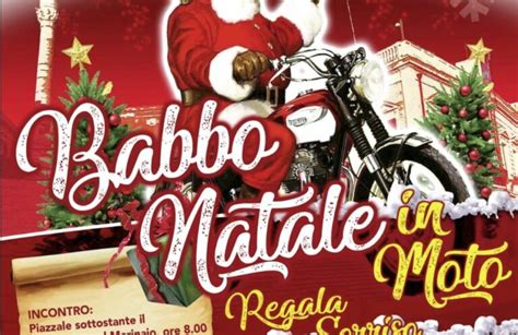 Mappa del percorso della sfilata di Babbo Natale in Moto a Bari