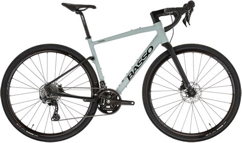 Dettaglio del gruppo Shimano GRX 600 su una Basso Tera Gravel