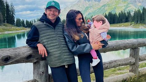 Valentino Rossi con la sua famiglia