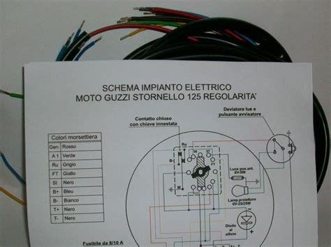 Schema elettrico moto generico