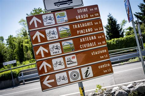 Segnaletica per cicloturismo FVG 3