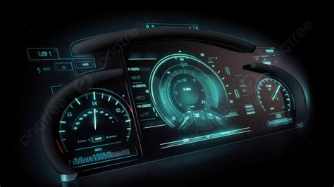 Close-up of a car's instrument cluster