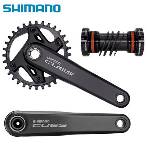 Shimano crankset and bottom bracket